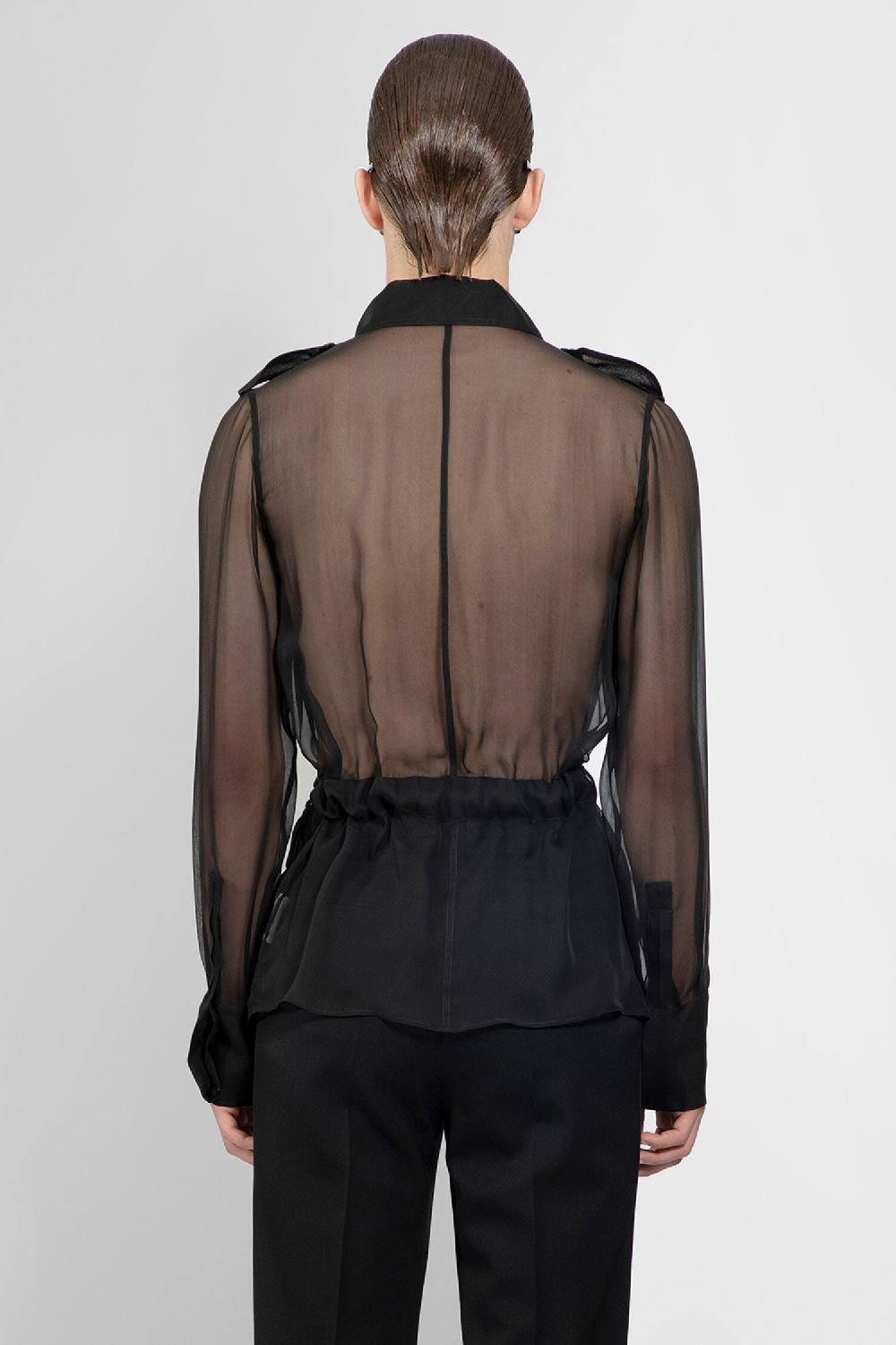 Antonioli SAINT LAURENT MAN BLACK SHIRTS