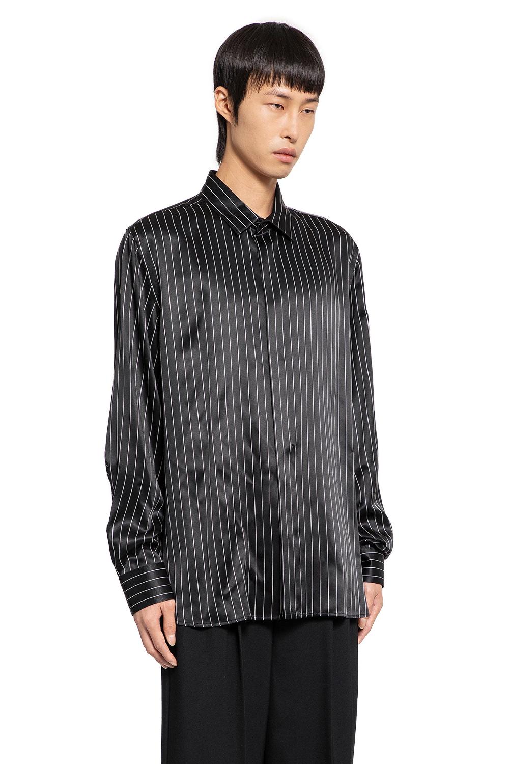 Antonioli SAINT LAURENT MAN BLACK SHIRTS