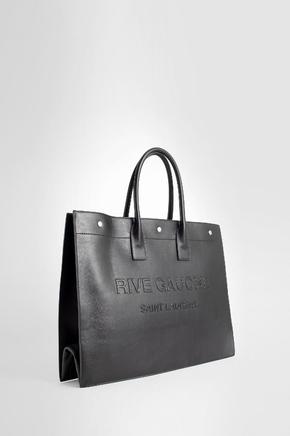 Antonioli SAINT LAURENT MAN BLACK TOTE BAGS
