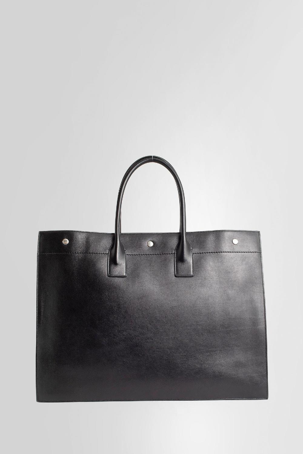 Antonioli SAINT LAURENT MAN BLACK TOTE BAGS