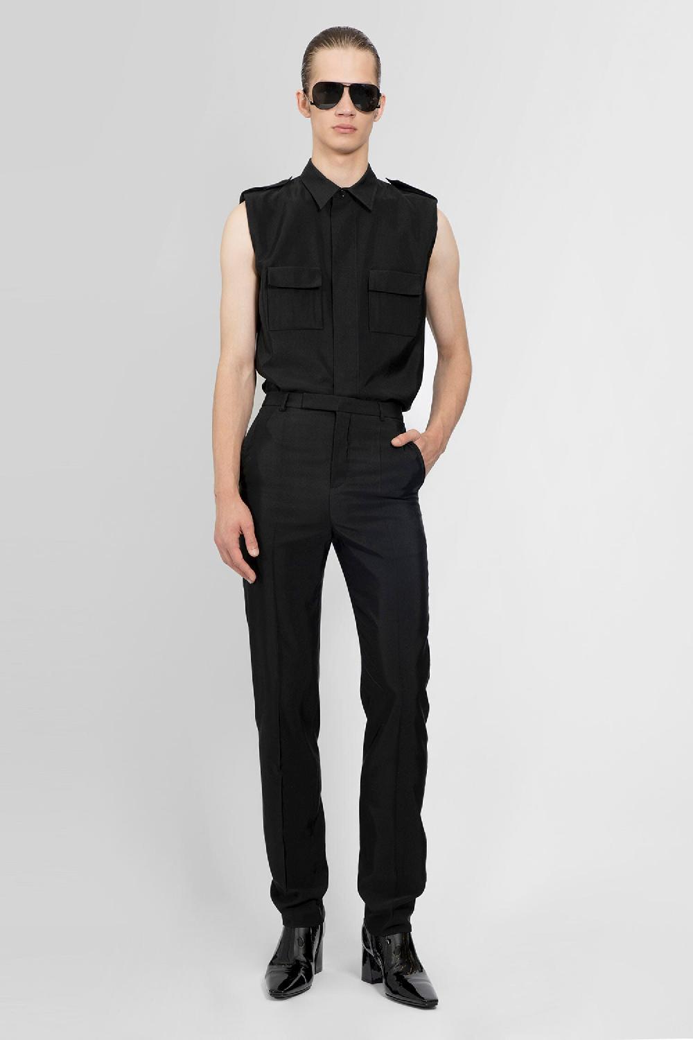 Antonioli SAINT LAURENT MAN BLACK TROUSERS
