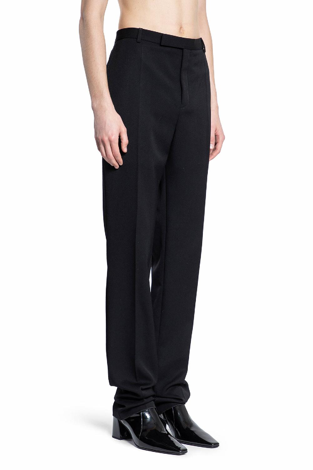 Antonioli SAINT LAURENT MAN BLACK TROUSERS