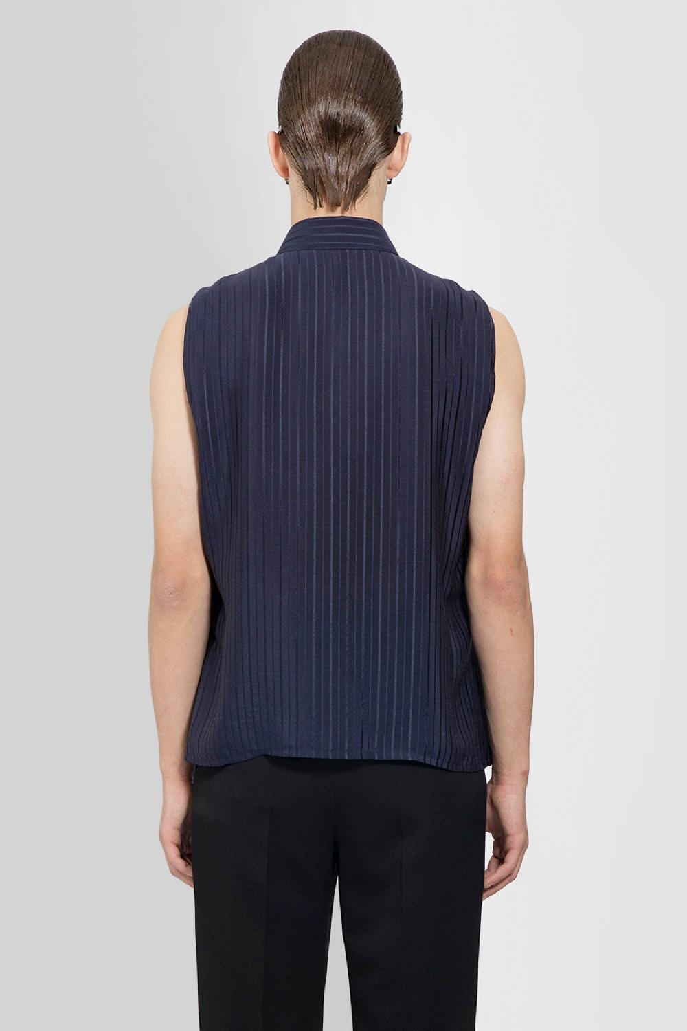 Antonioli SAINT LAURENT MAN BLUE SHIRTS