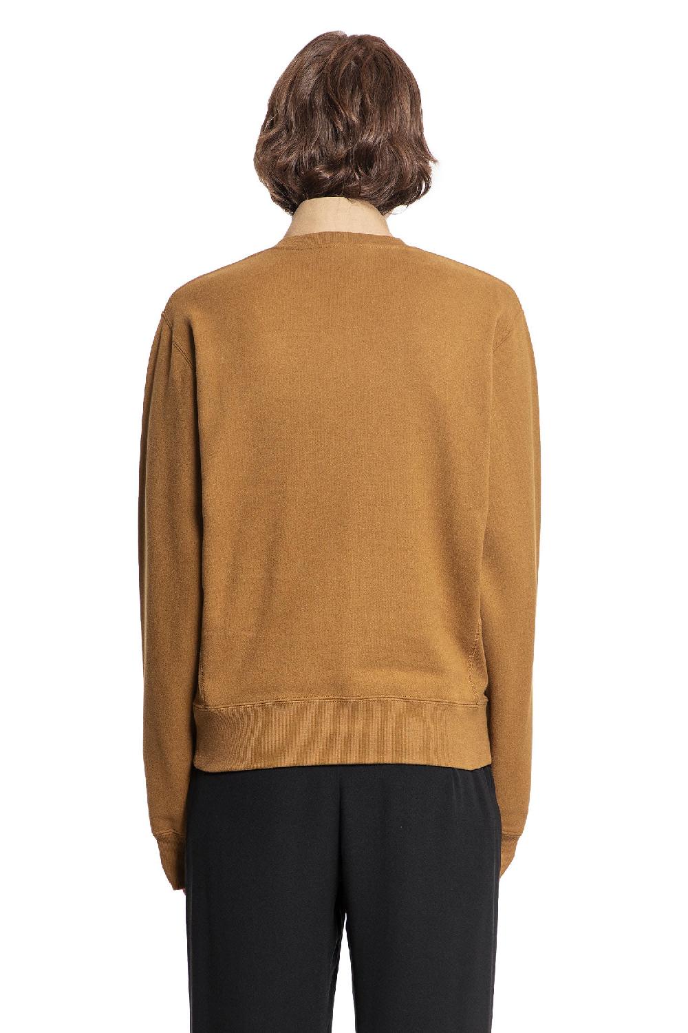 Antonioli SAINT LAURENT MAN BROWN SWEATSHIRTS