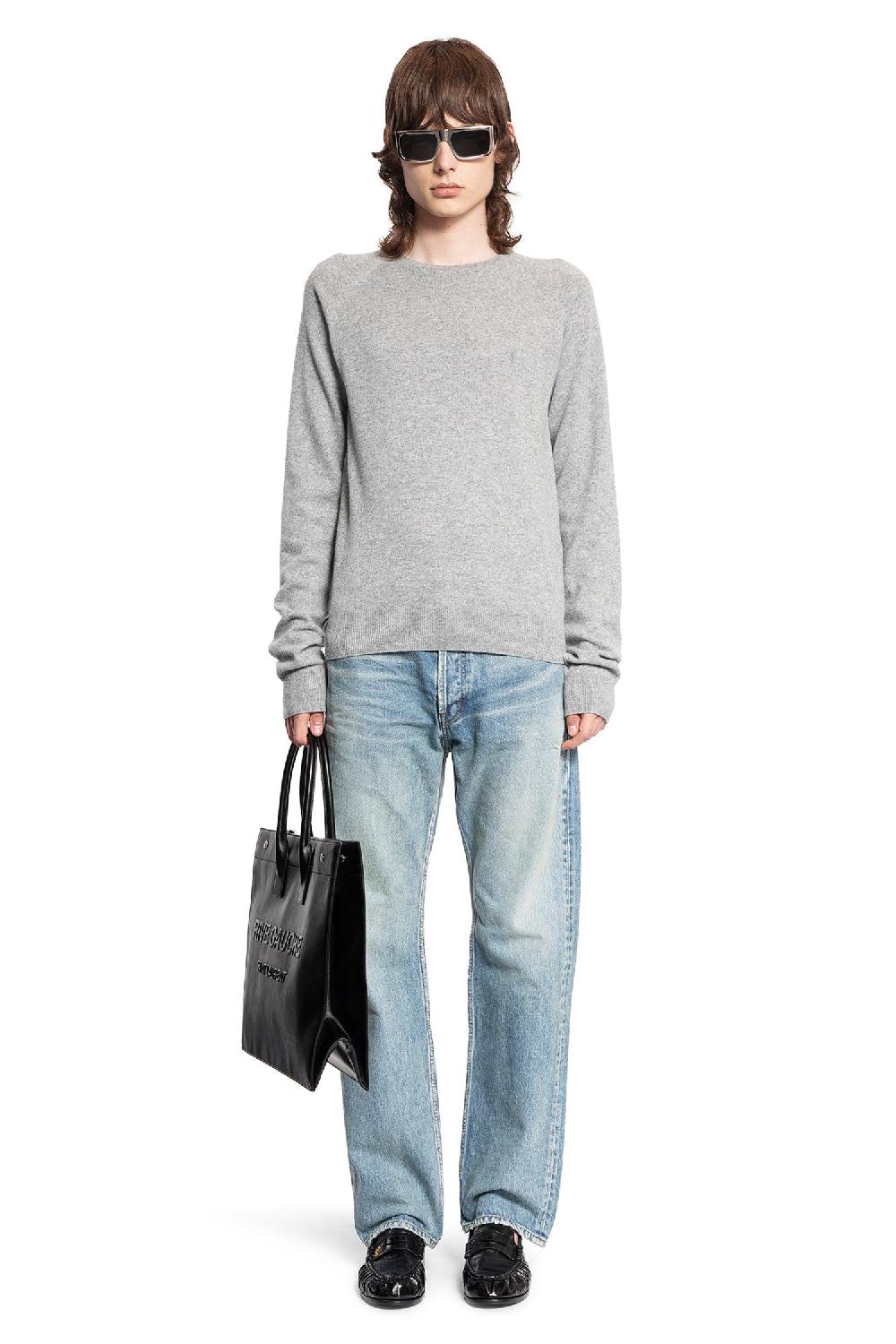 Antonioli SAINT LAURENT MAN GREY KNITWEAR