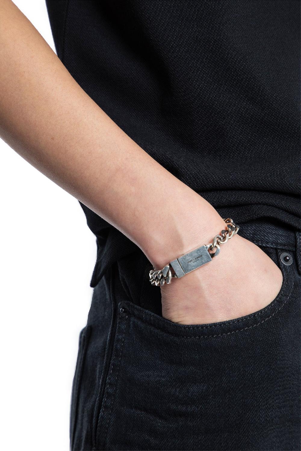 Antonioli SAINT LAURENT MAN SILVER JEWELLERY