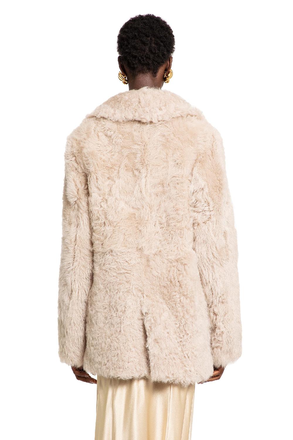 Antonioli SAINT LAURENT WOMAN BEIGE COATS