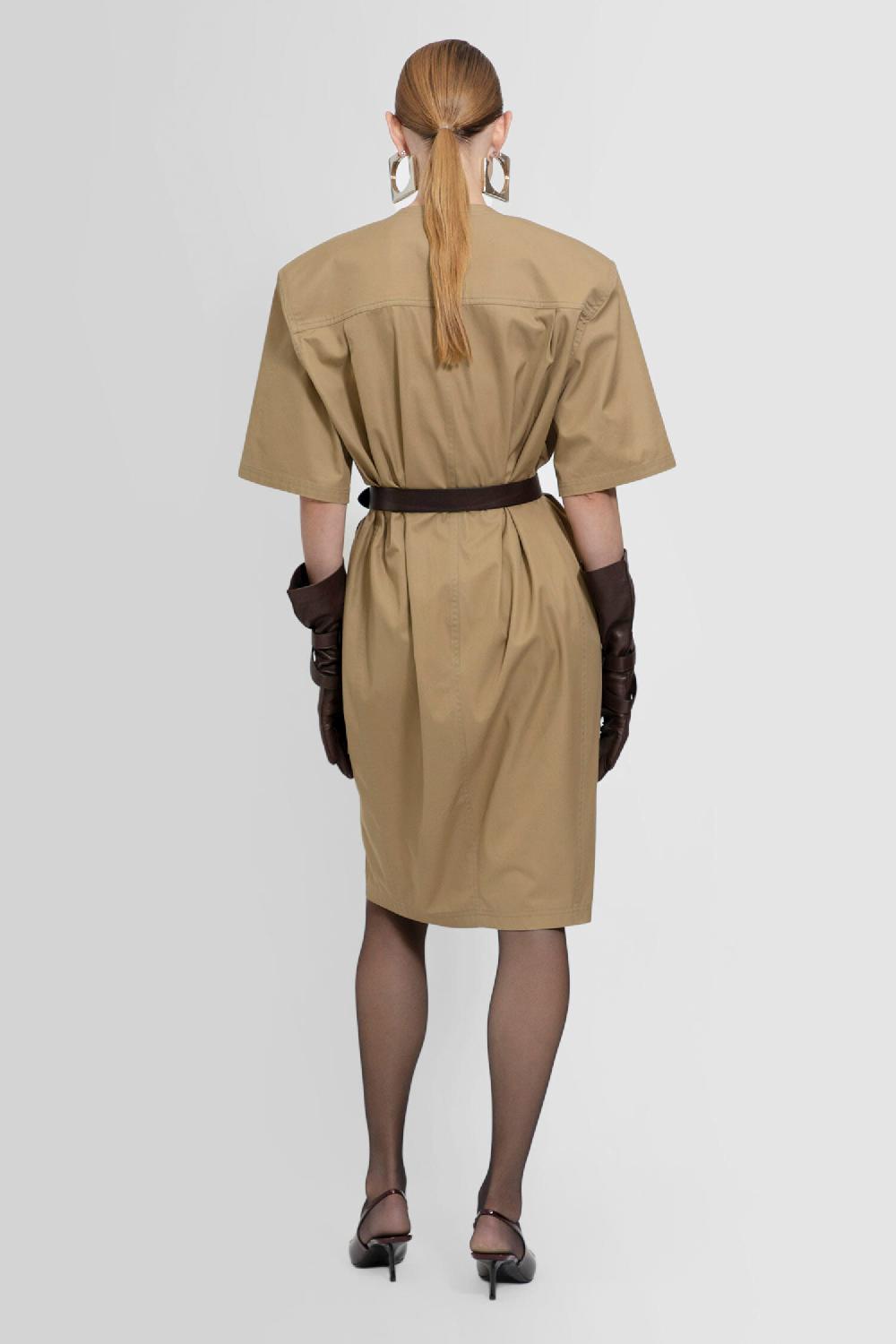 Antonioli SAINT LAURENT WOMAN BEIGE DRESSES