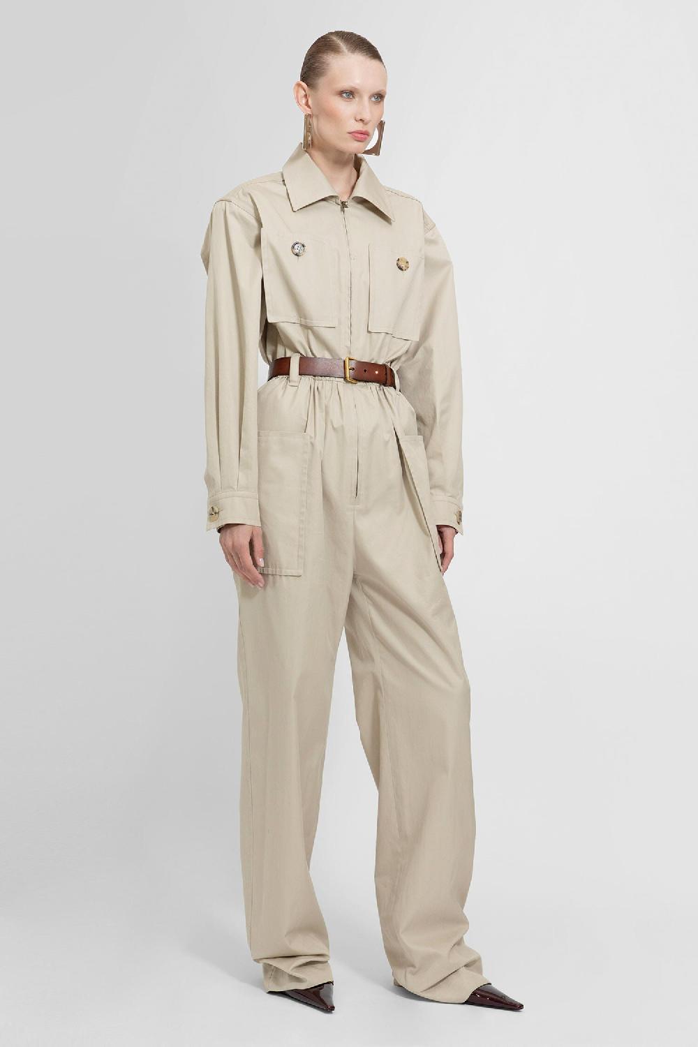 Antonioli SAINT LAURENT WOMAN BEIGE JUMPSUITS