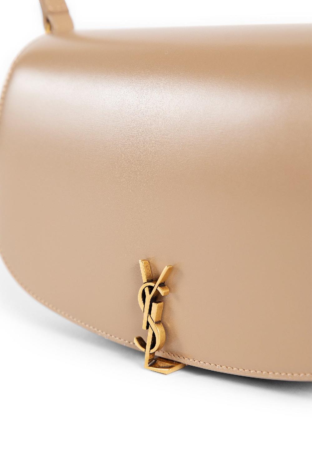 Antonioli SAINT LAURENT WOMAN BEIGE SHOULDER BAGS