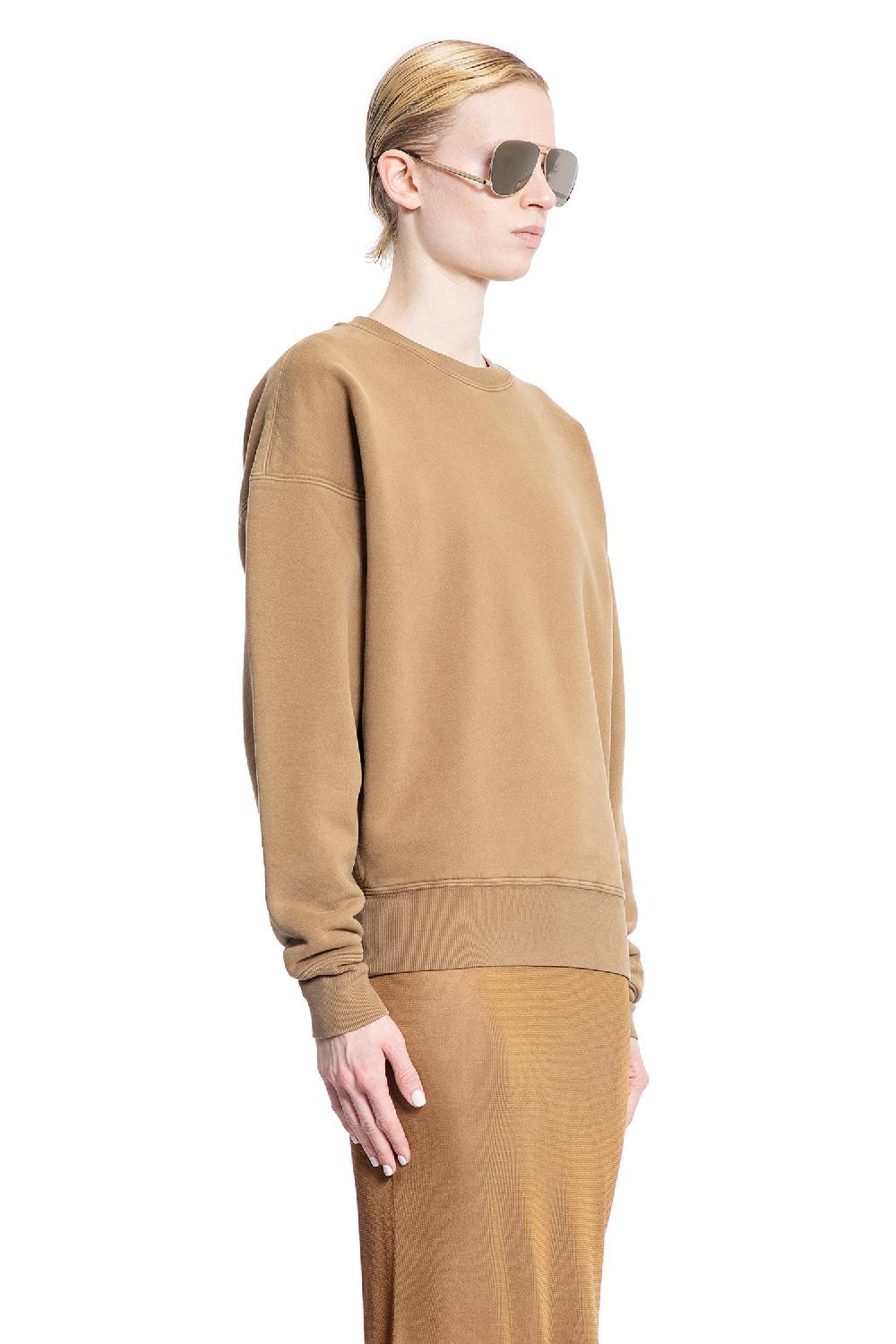Antonioli SAINT LAURENT WOMAN BEIGE SWEATSHIRTS