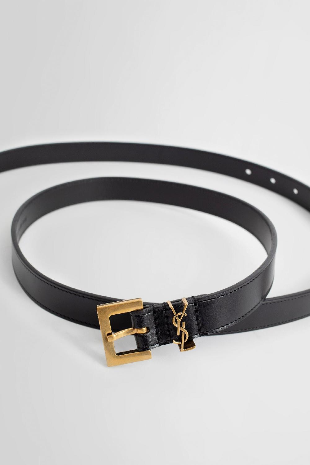 Antonioli SAINT LAURENT WOMAN BLACK BELTS