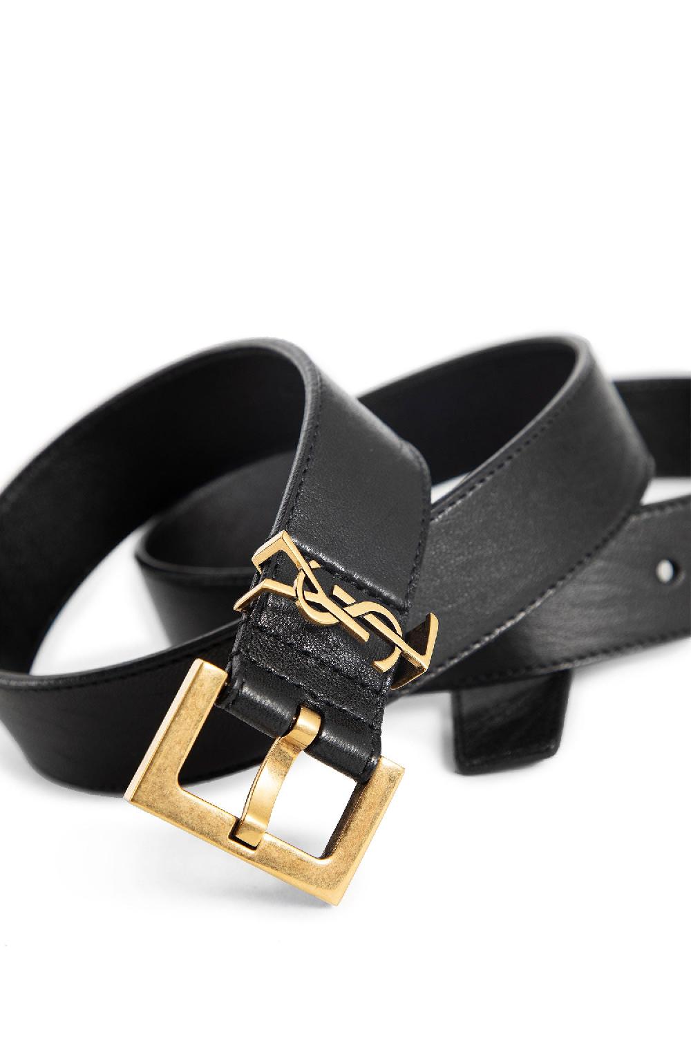 Antonioli SAINT LAURENT WOMAN BLACK BELTS