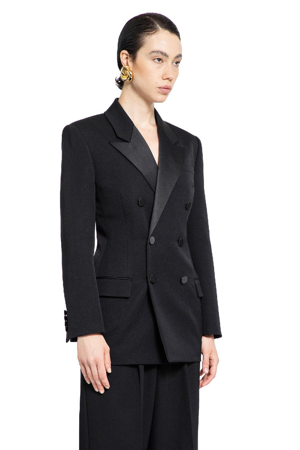Antonioli SAINT LAURENT WOMAN BLACK BLAZERS