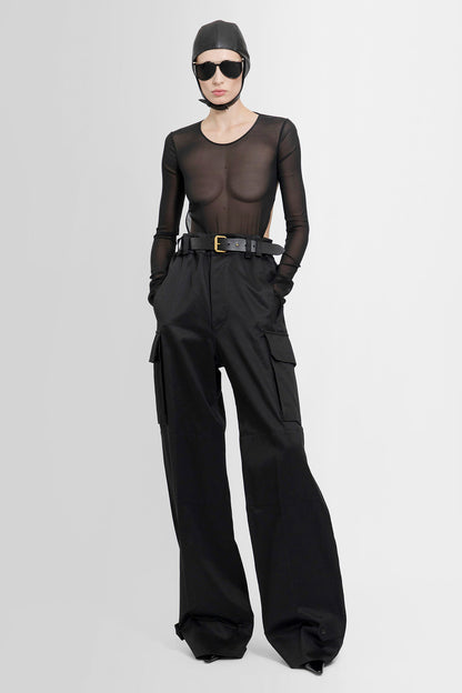 Antonioli SAINT LAURENT WOMAN BLACK BODYSUITS