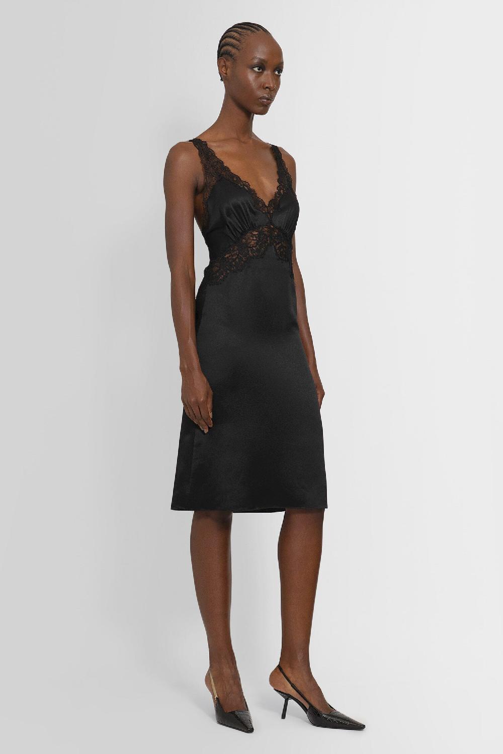 Antonioli SAINT LAURENT WOMAN BLACK DRESSES