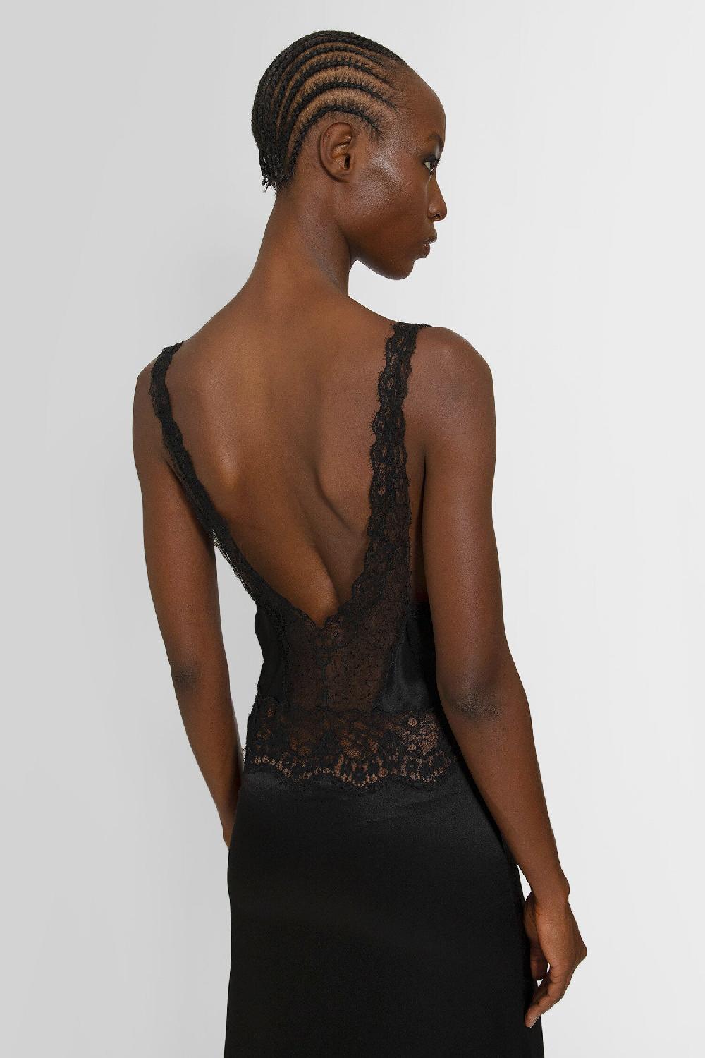 Antonioli SAINT LAURENT WOMAN BLACK DRESSES