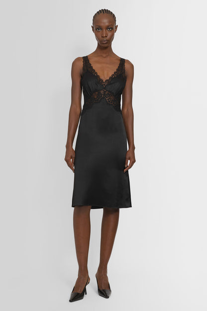 Antonioli SAINT LAURENT WOMAN BLACK DRESSES
