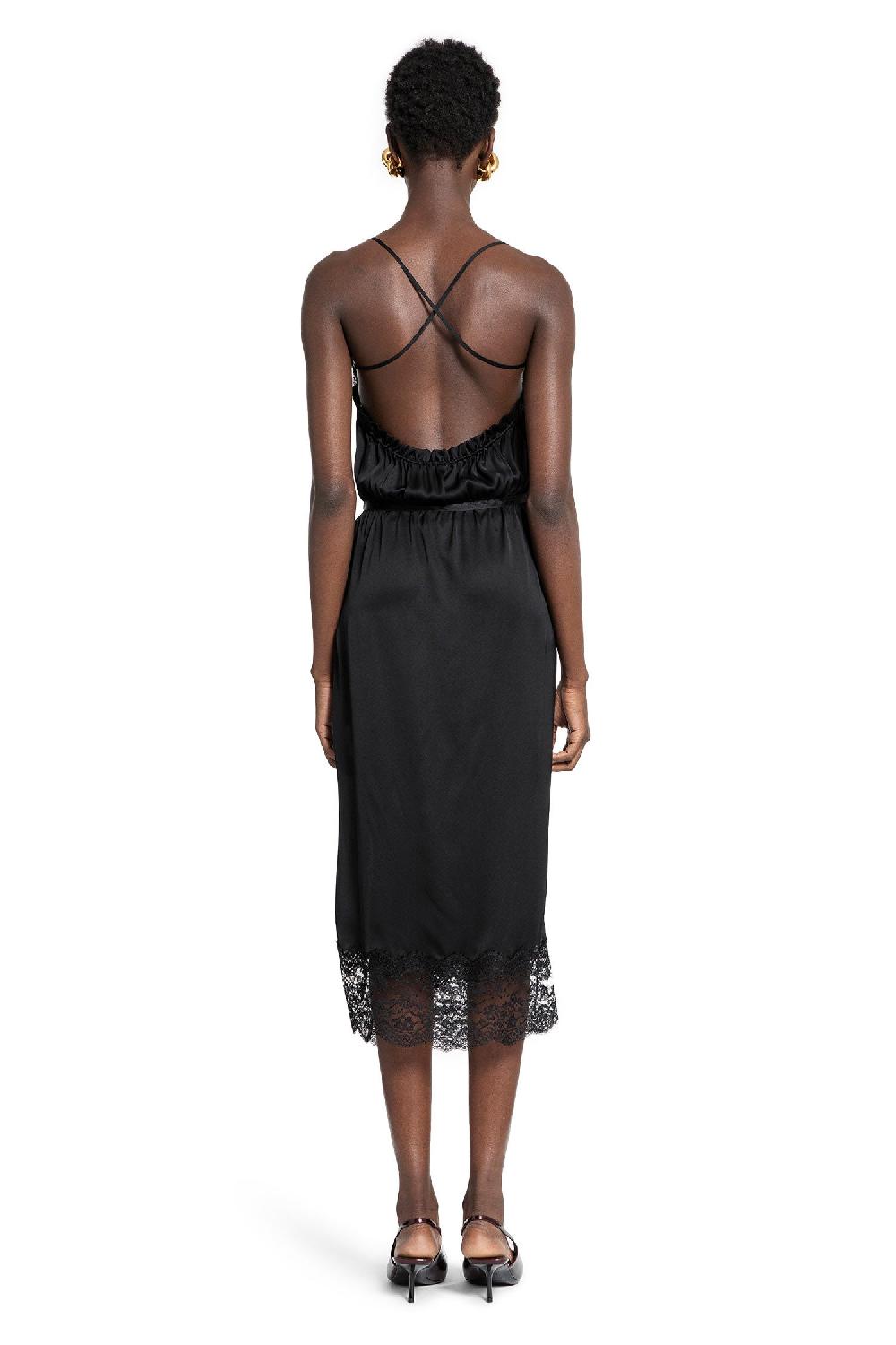 Antonioli SAINT LAURENT WOMAN BLACK DRESSES