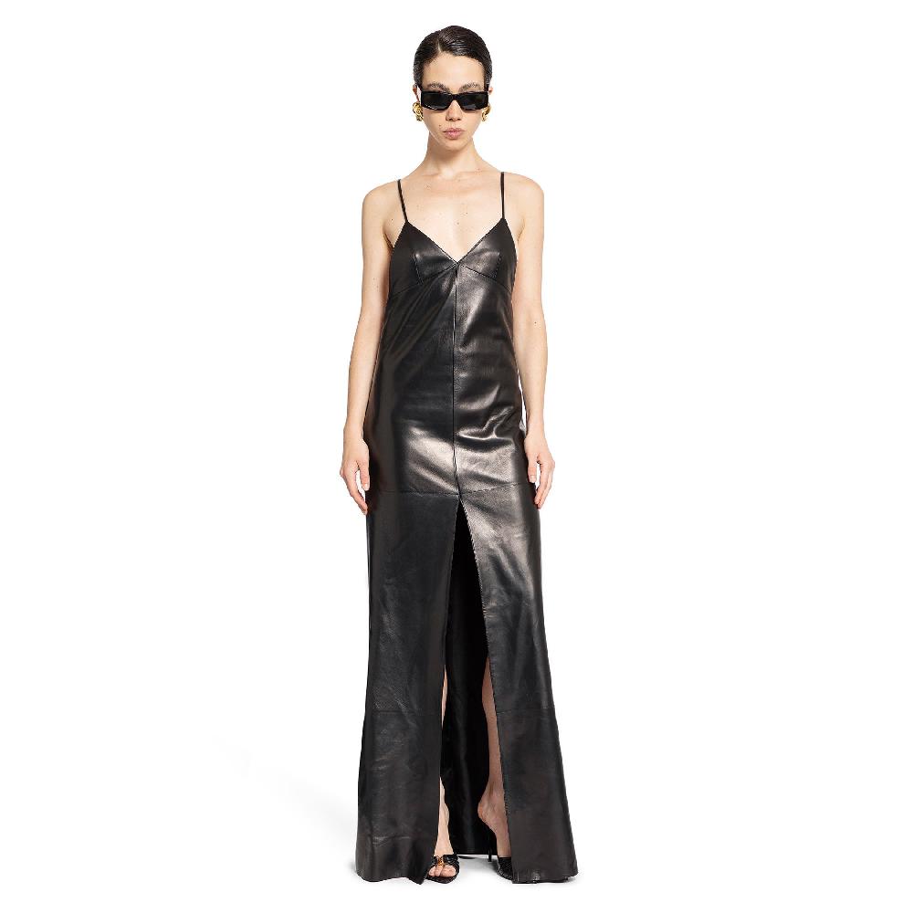Antonioli SAINT LAURENT WOMAN BLACK DRESSES
