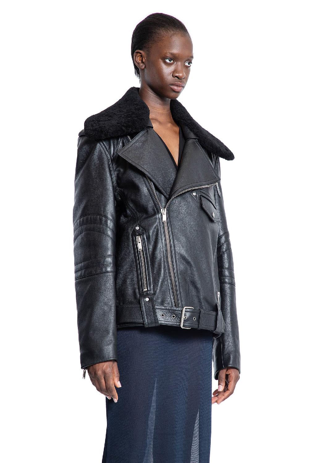 Antonioli SAINT LAURENT WOMAN BLACK JACKETS