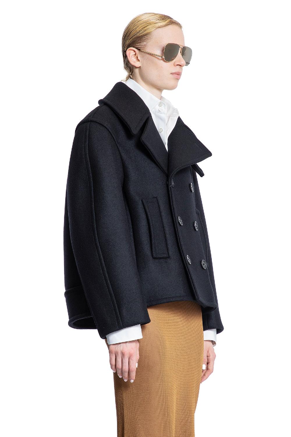 Antonioli SAINT LAURENT WOMAN BLACK JACKETS