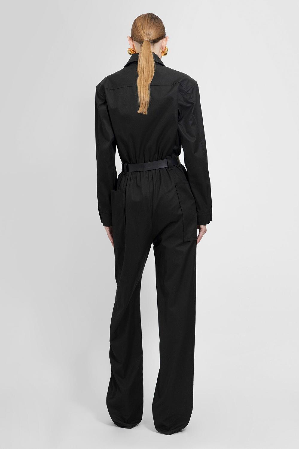 Antonioli SAINT LAURENT WOMAN BLACK JUMPSUITS