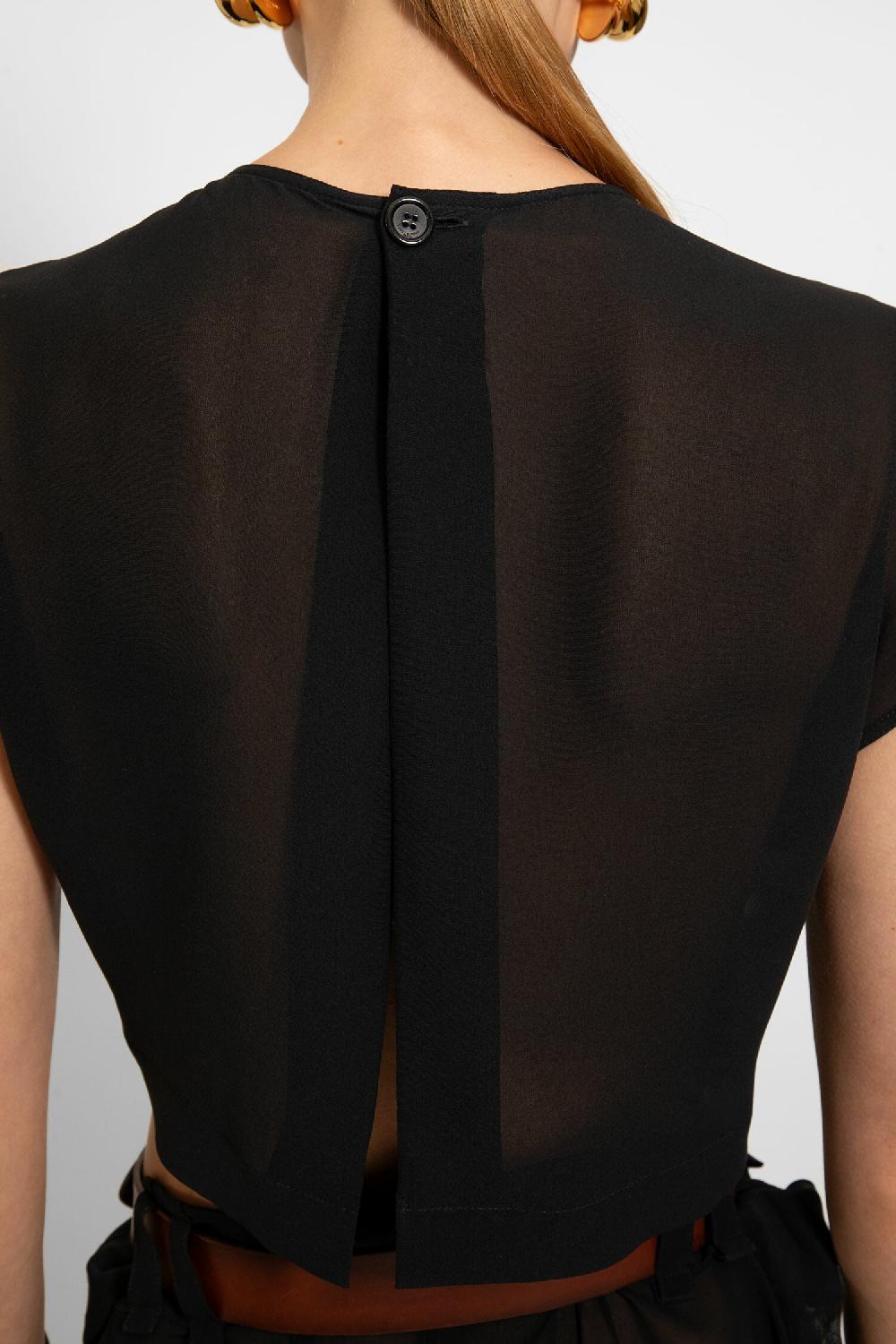 Antonioli SAINT LAURENT WOMAN BLACK JUMPSUITS
