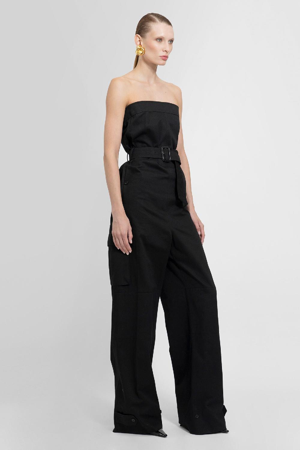 Antonioli SAINT LAURENT WOMAN BLACK JUMPSUITS