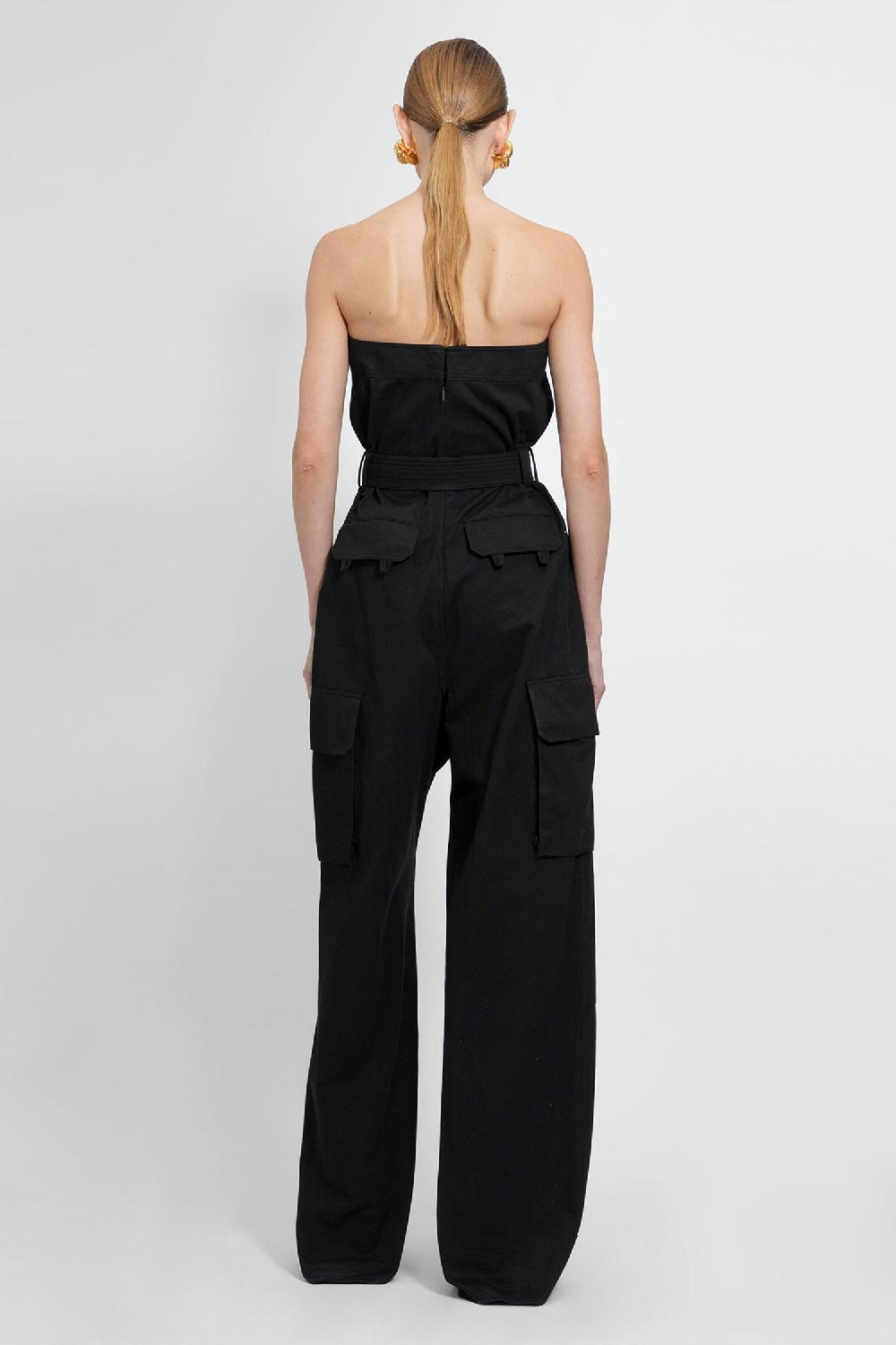 Antonioli SAINT LAURENT WOMAN BLACK JUMPSUITS