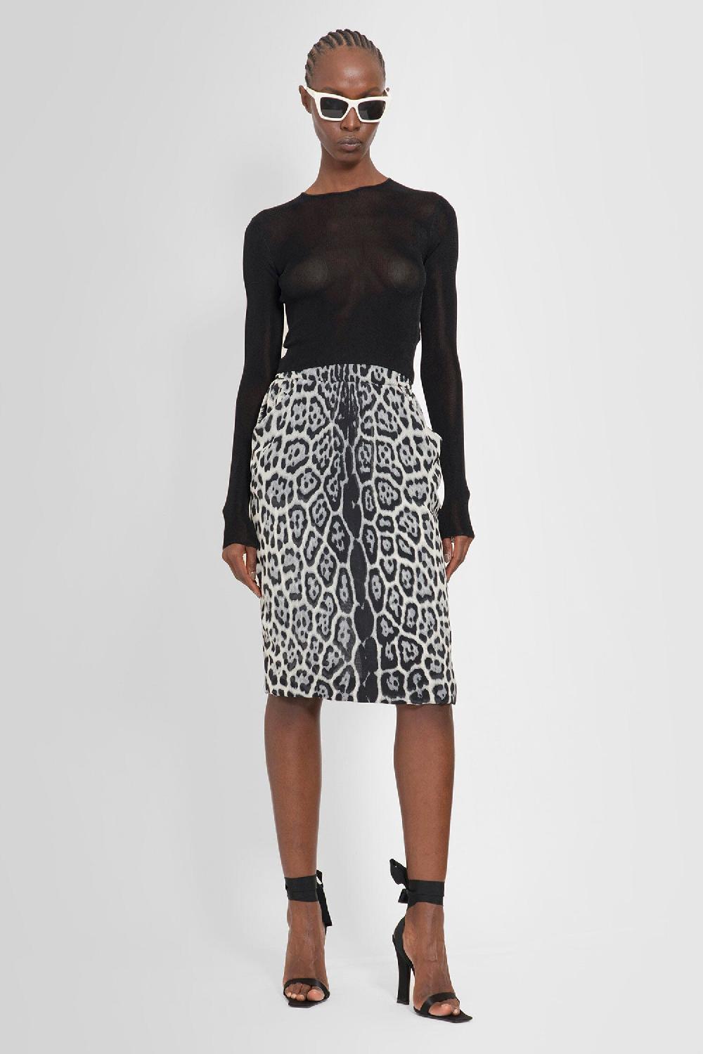 Antonioli SAINT LAURENT WOMAN BLACK KNITWEAR