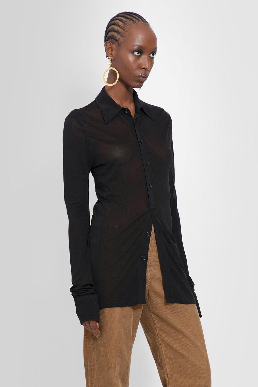 Antonioli SAINT LAURENT WOMAN BLACK SHIRTS