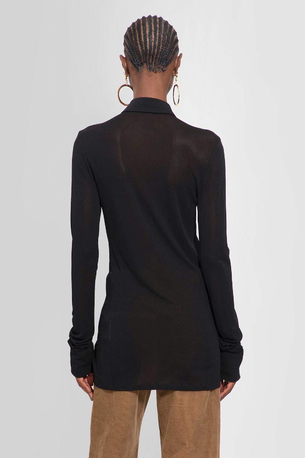 Antonioli SAINT LAURENT WOMAN BLACK SHIRTS