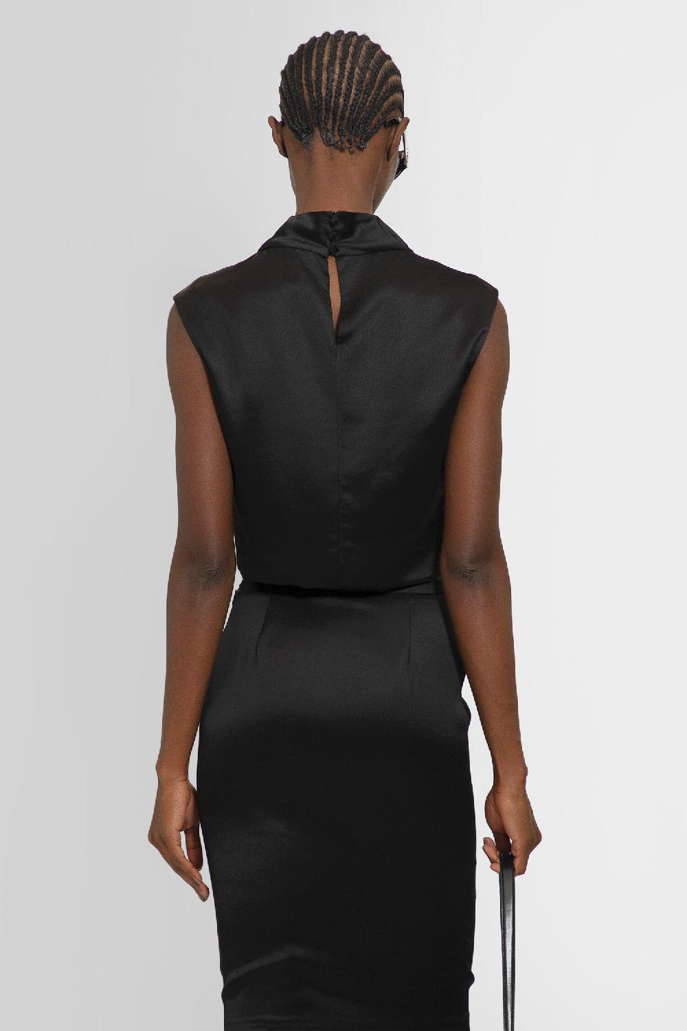 Antonioli SAINT LAURENT WOMAN BLACK TOPS