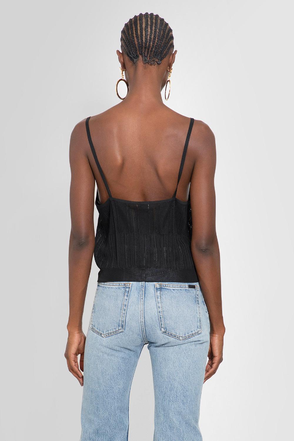 Antonioli SAINT LAURENT WOMAN BLACK TOPS