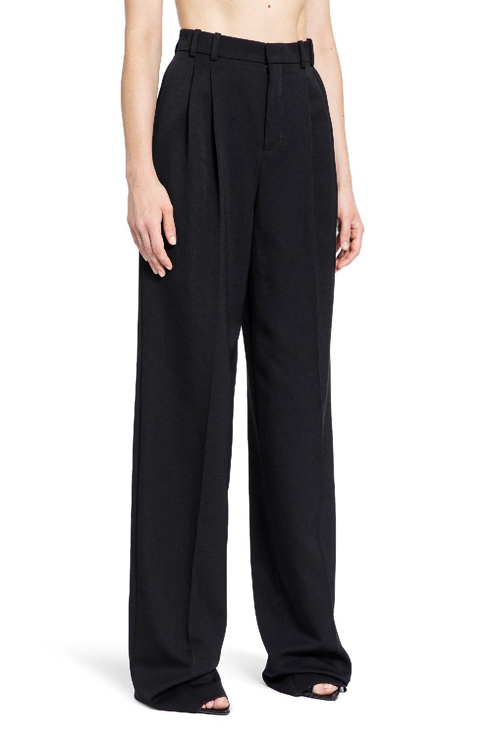 Antonioli SAINT LAURENT WOMAN BLACK TROUSERS