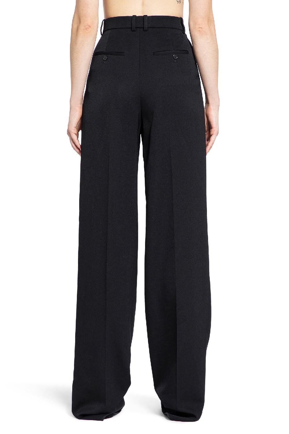 Antonioli SAINT LAURENT WOMAN BLACK TROUSERS