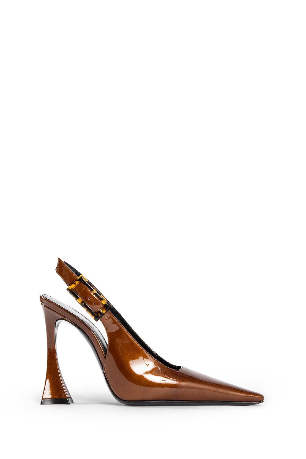 Antonioli SAINT LAURENT WOMAN BROWN PUMPS