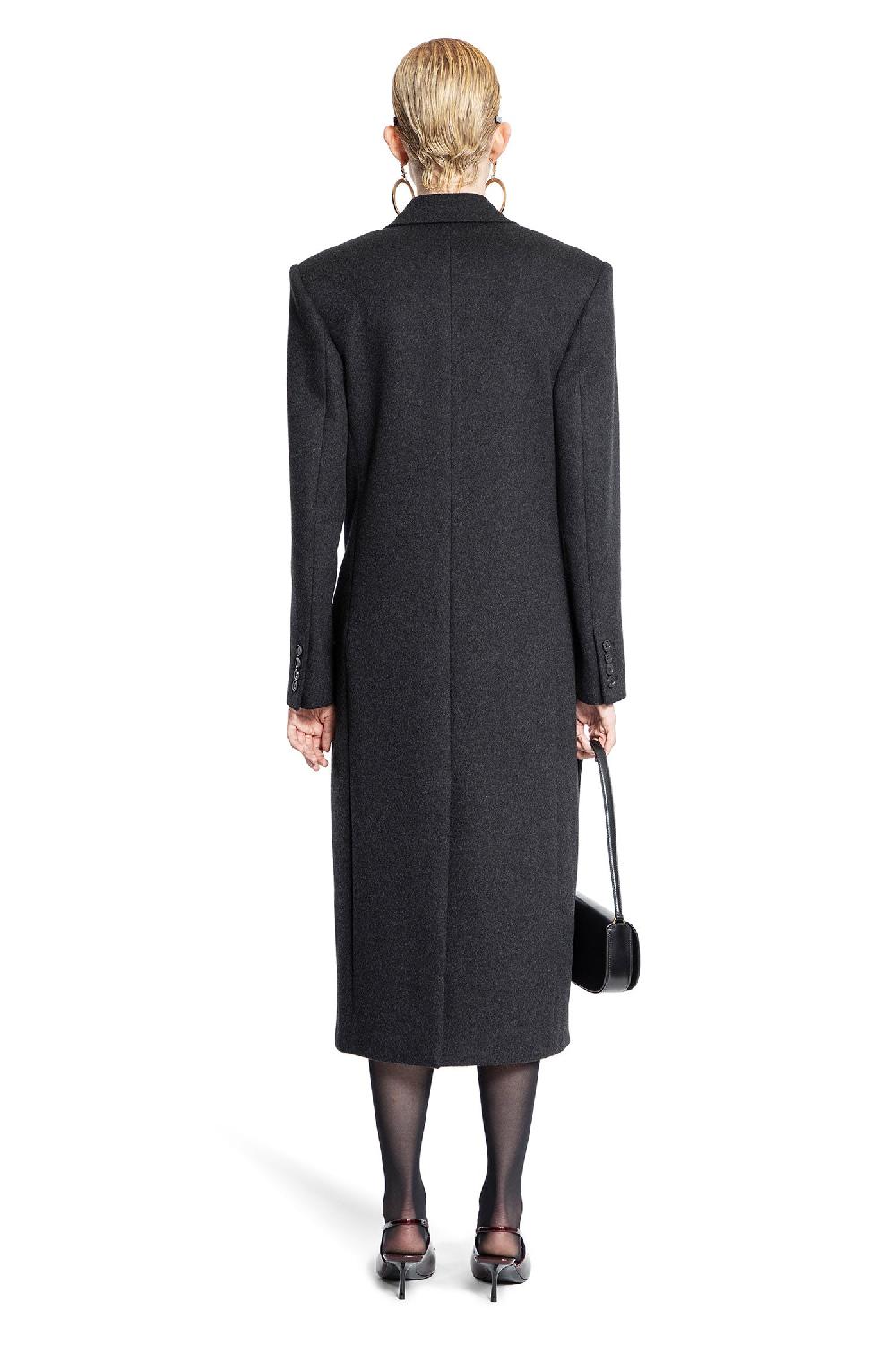 Antonioli SAINT LAURENT WOMAN GREY COATS