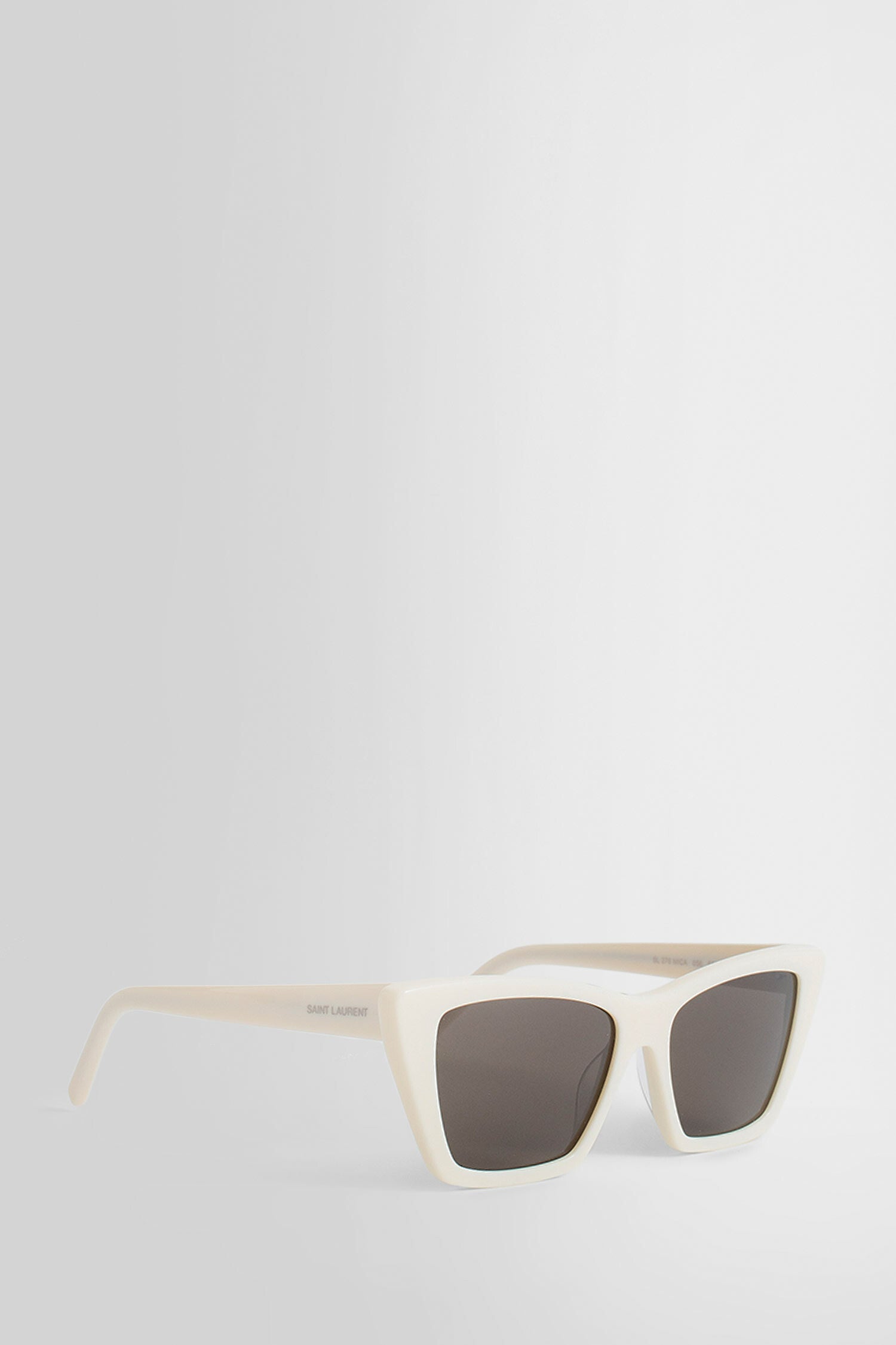 Antonioli SAINT LAURENT WOMAN OFF-WHITE EYEWEAR