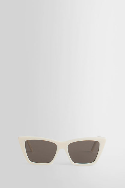 Antonioli SAINT LAURENT WOMAN OFF-WHITE EYEWEAR