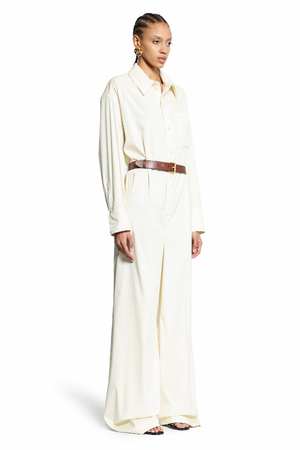 Antonioli SAINT LAURENT WOMAN OFF-WHITE JUMPSUITS