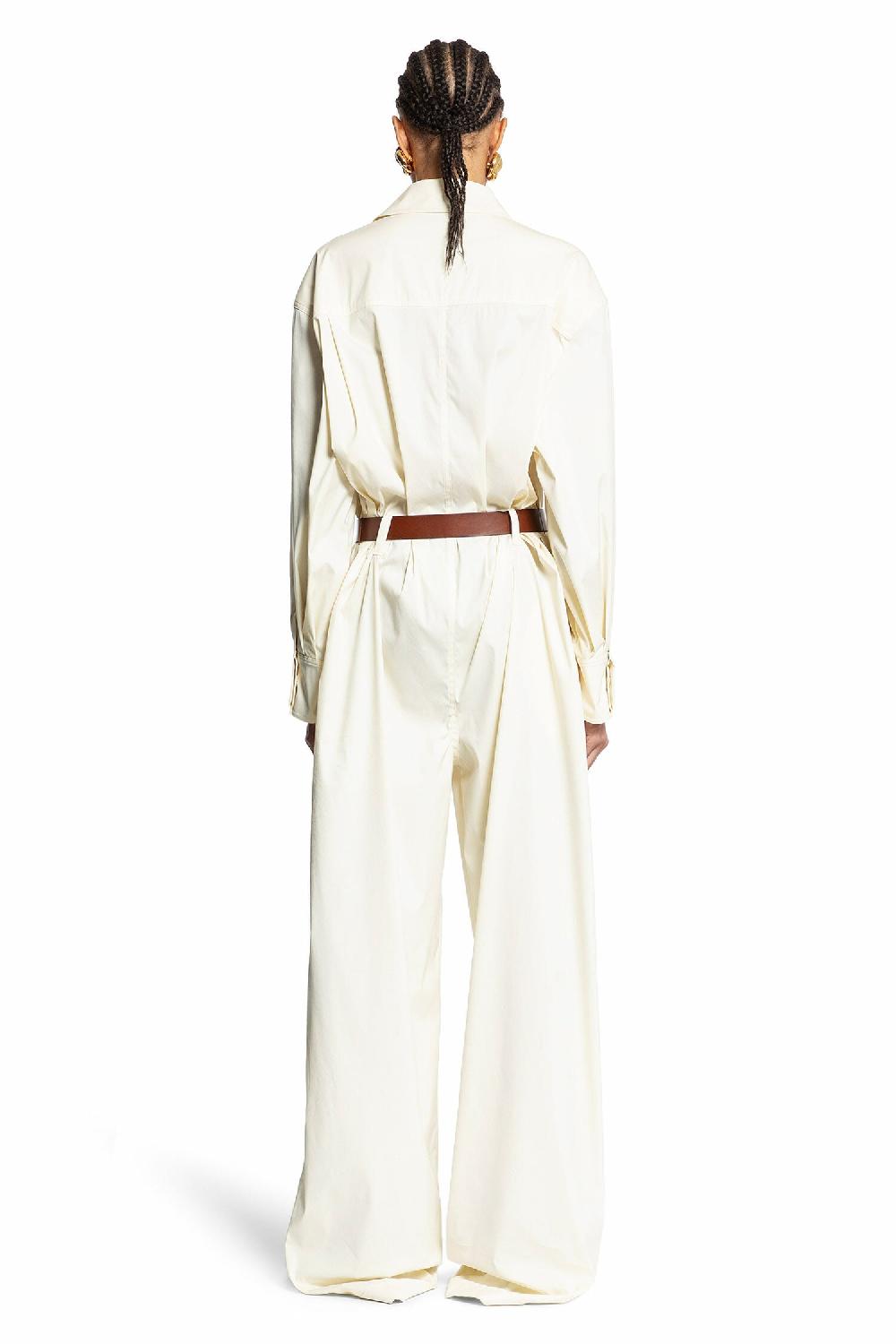 Antonioli SAINT LAURENT WOMAN OFF-WHITE JUMPSUITS