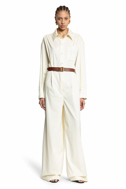 Antonioli SAINT LAURENT WOMAN OFF-WHITE JUMPSUITS