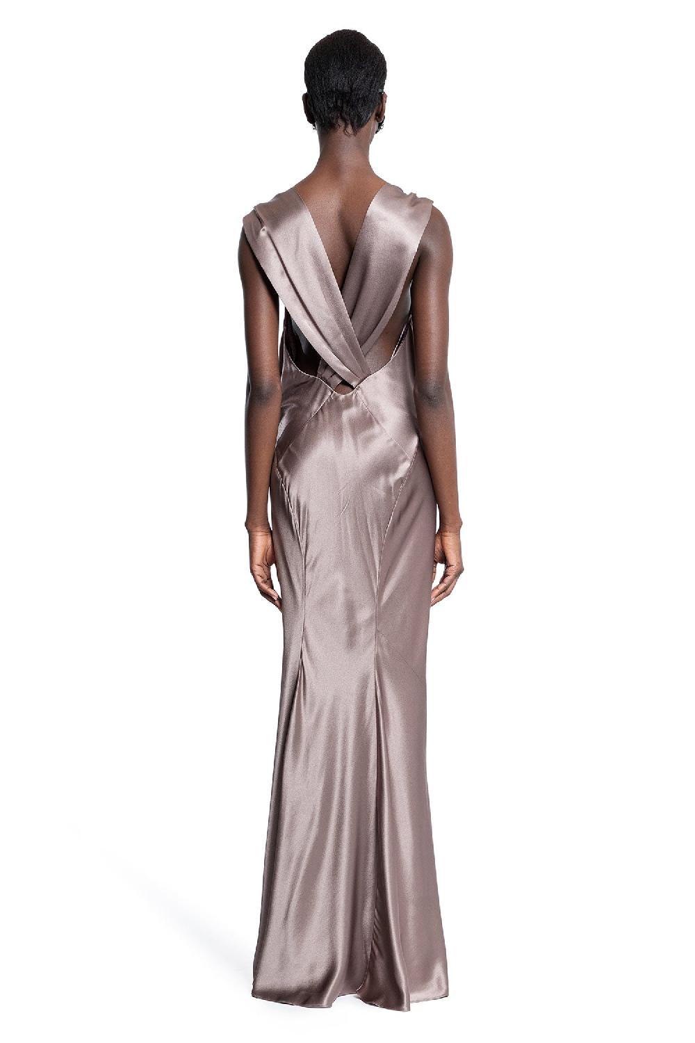 Antonioli SAINT LAURENT WOMAN PURPLE DRESSES