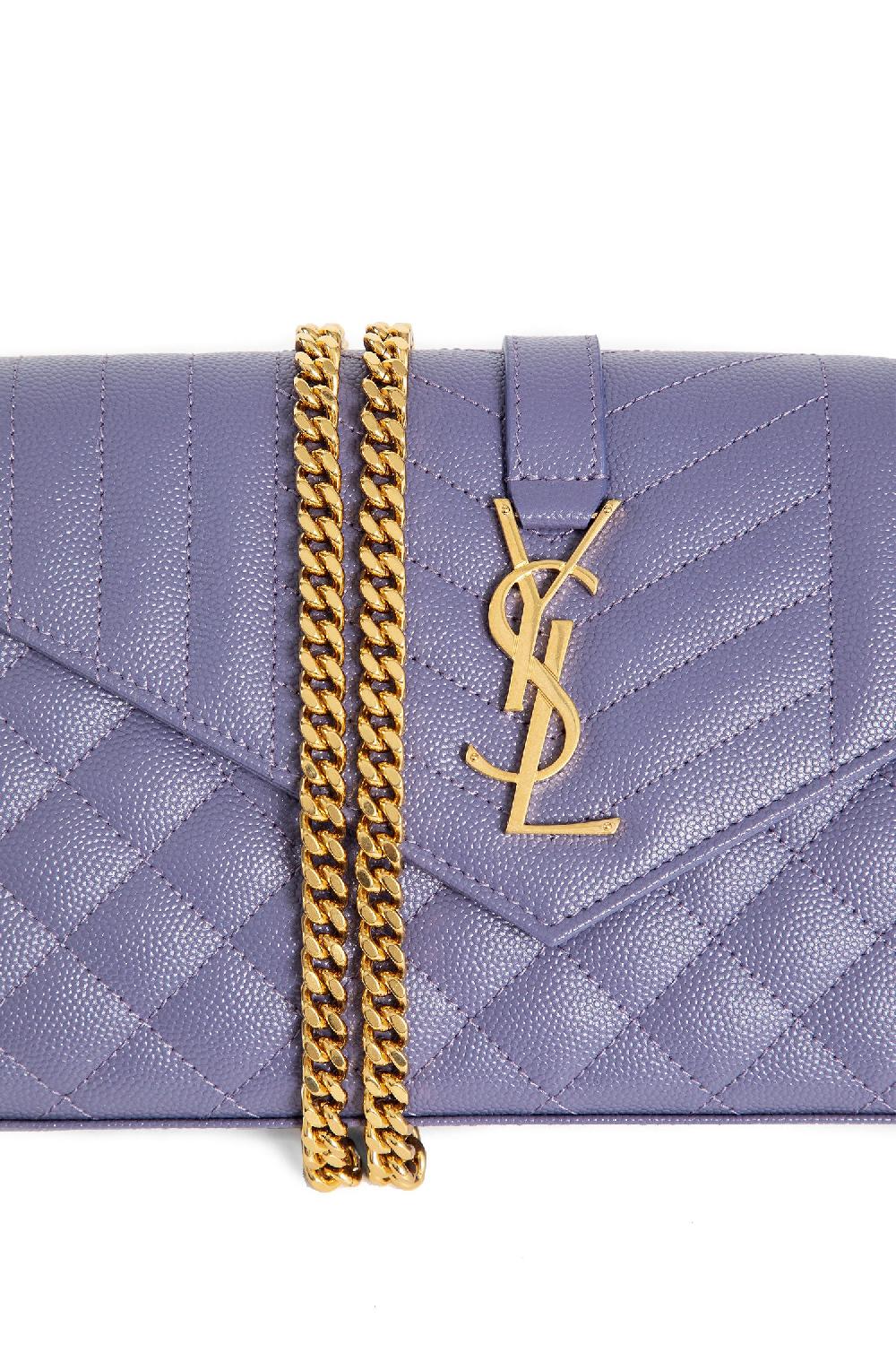 Antonioli SAINT LAURENT WOMAN PURPLE SHOULDER BAGS