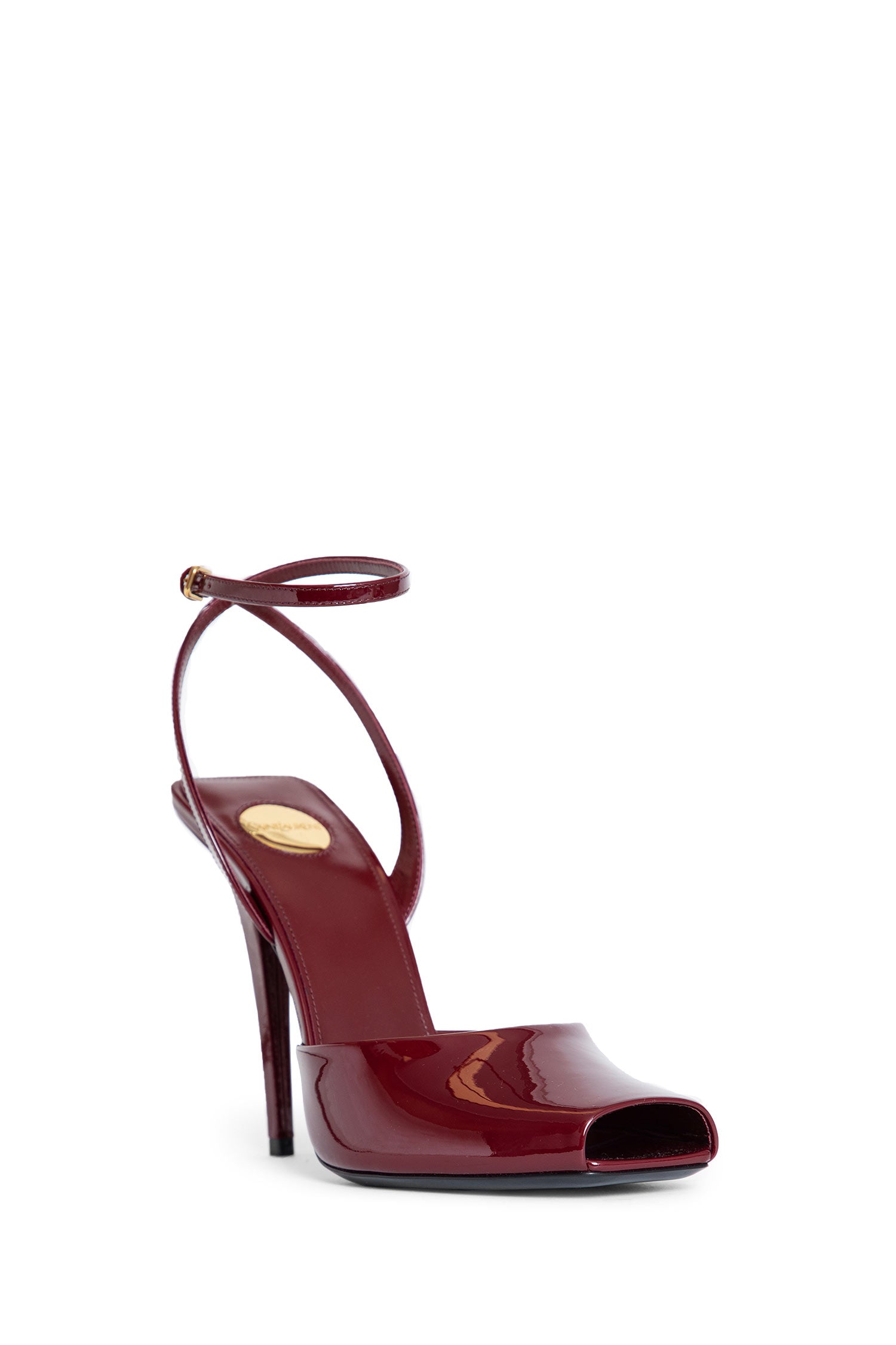 Antonioli SAINT LAURENT WOMAN RED SANDALS & SLIDES