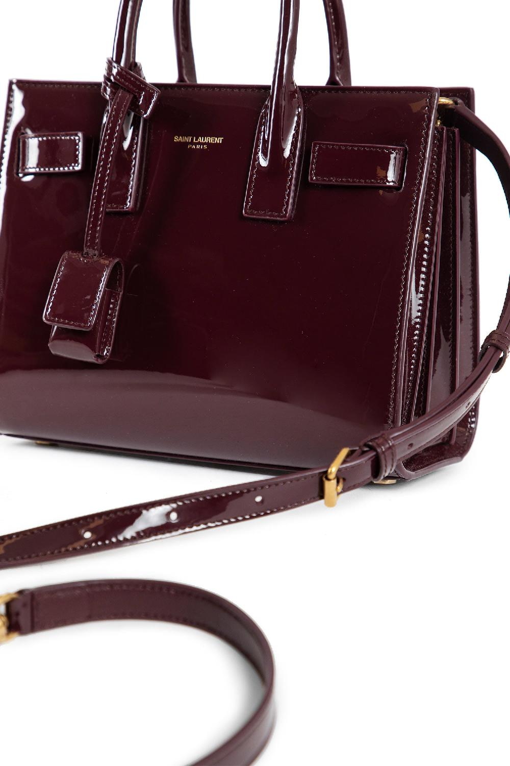 Antonioli SAINT LAURENT WOMAN RED TOP HANDLE BAGS