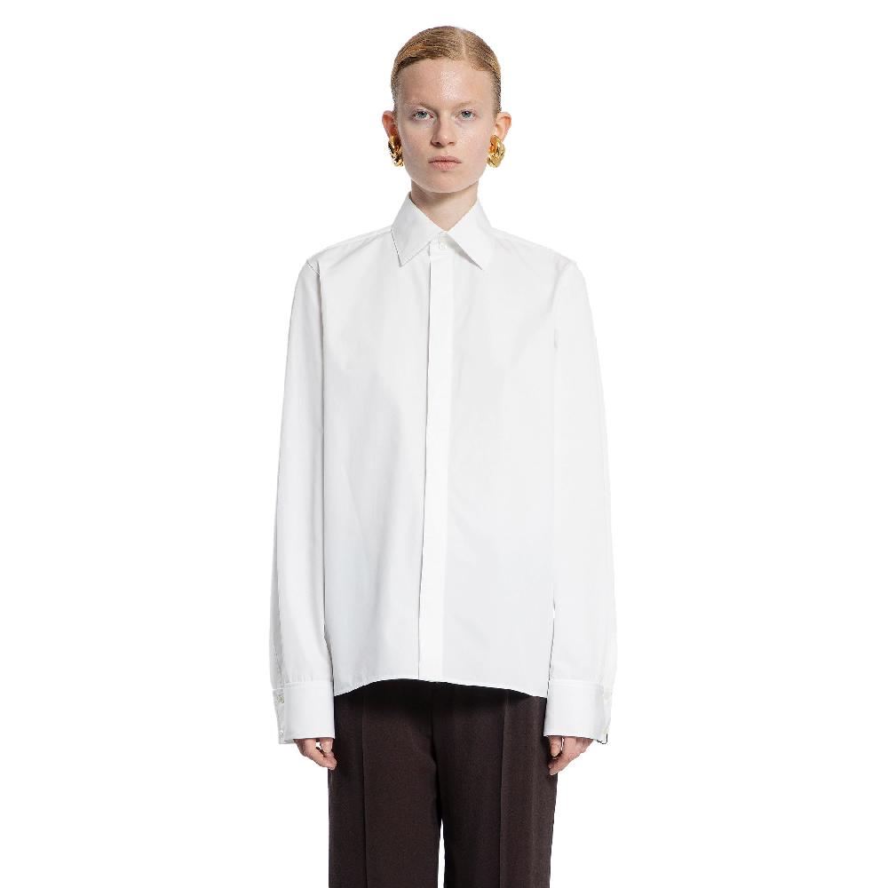 Antonioli SAINT LAURENT WOMAN WHITE SHIRTS