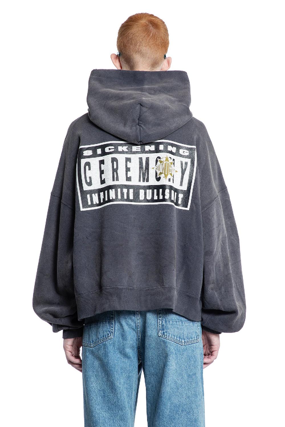 Antonioli SAINT MICHAEL MAN BLACK SWEATSHIRTS